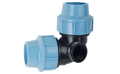 Wholesale Price China Pp Compression Fitting - 90°Elbow with lateral threaded female take off – Donsen