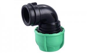Female Elbow pp compression fittings hdpe fittings economic PN16