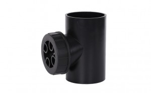 Access pipe with screw cap