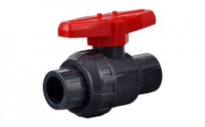 សន្ទះបិទបើកតែមួយ PVC (រន្ធ)