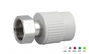 Threaded union with coupling