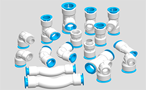 High Quality Push Fit Pipe Fittings - PPR push fittings – Donsen