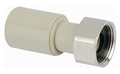 Coupling-plastic threaded union