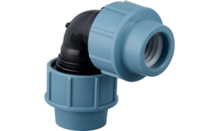 Elbow 90 pp compression fittings hdpe fittings economic PN16