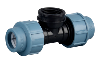 OEM/ODM China Irrigation Compression Fittings - Female Tee pp compression fittings hdpe fittings economic PN16 – Donsen