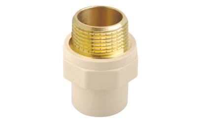 2019 wholesale price Cpvc Male Tee - MALE COUPLING(BRASS THREADED) – Donsen