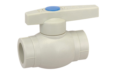 PP-R Ball valve ကို ပလပ်စတစ်ဖြင့် ပြုလုပ်ထားသည်။