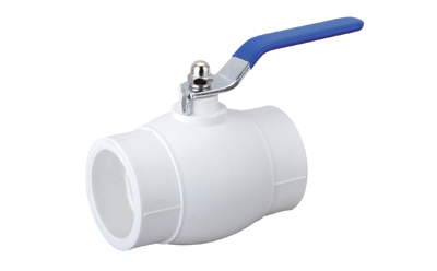 PP-R ball valve with steel ball