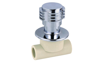 PP-R concealed porcelain core valve