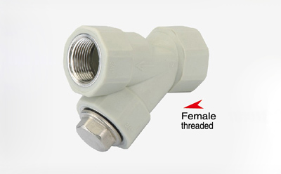 Good Quality Ppr Push Fit - PP-R double female threaded filter – Donsen