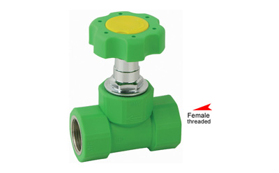 China wholesale Push Fit Fitting - PP-R double female threaded stop valves – Donsen