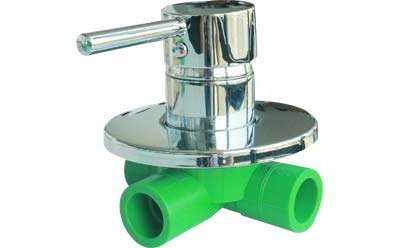 PPR mixer shower valve