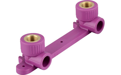 2019 High quality Ppr Reducing Coupling - Double female elbow with tap connector – Donsen