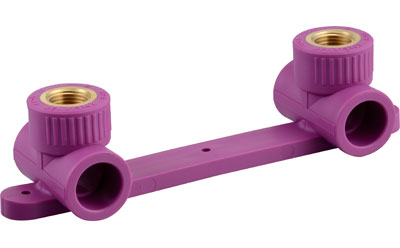 double female tee with tap connector