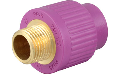 Chinese Professional Ppr Reducing Tee - male threaded coupling – Donsen