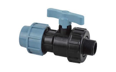 Single union ball valve(Male thread and ST)PN16 Featured Image